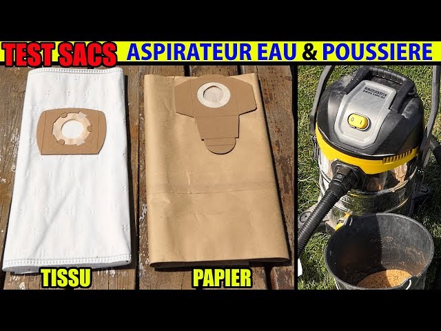 5 Sacs Aspirateur pour PARKSIDE PNTS 1500 A1, PNTS 1500 B1, PNTS 1500 B3  Wet & Dry, 1500 B2