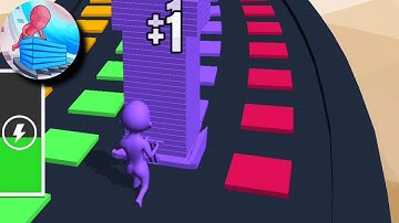 Stack colour - all levels gameplay Android, IOS (levels 11-20)