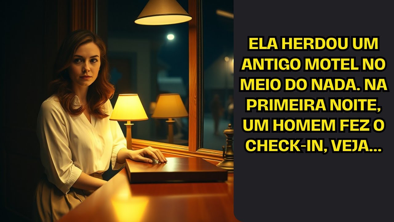 Ela herdou um antigo motel no meio do nada. Na primeira noite, um homem fez o check-in, veja...