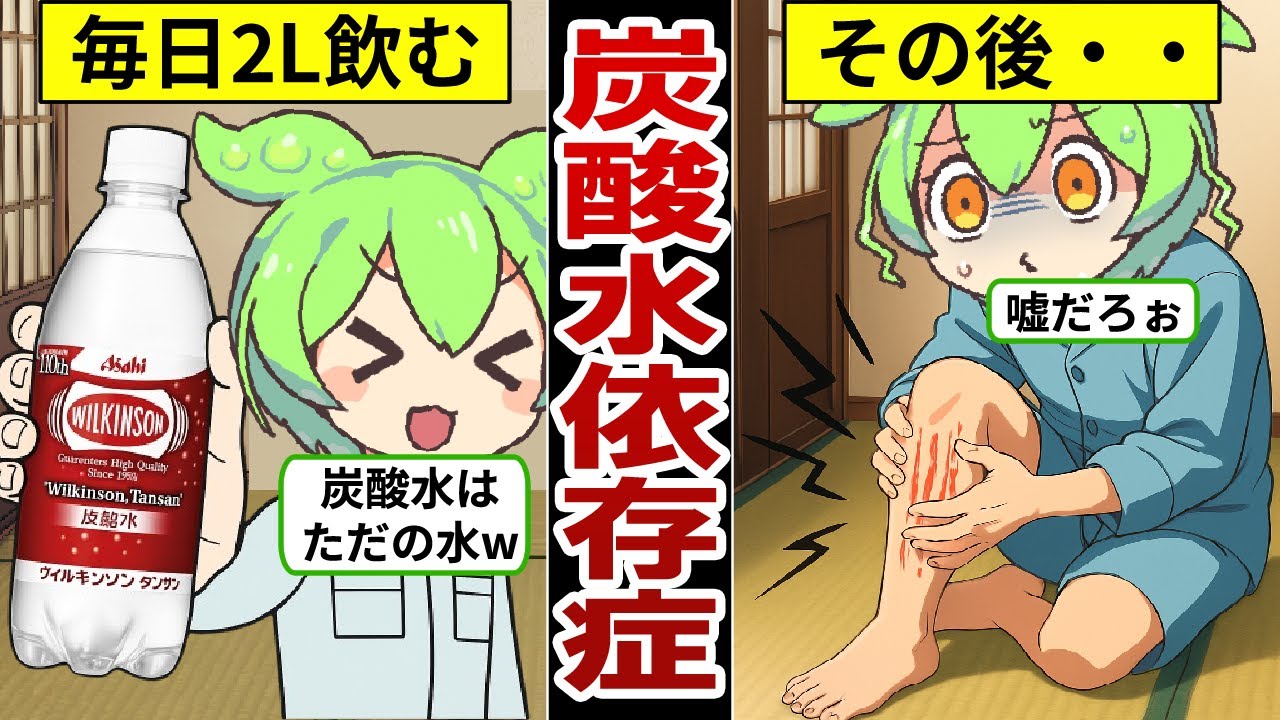 炭酸水を毎日飲むとどうなる？体に起こる変化6選【飲み過ぎ｜ずんだもん｜ウィルキンソン｜メーカー｜効能】太る？ダイエット効果？