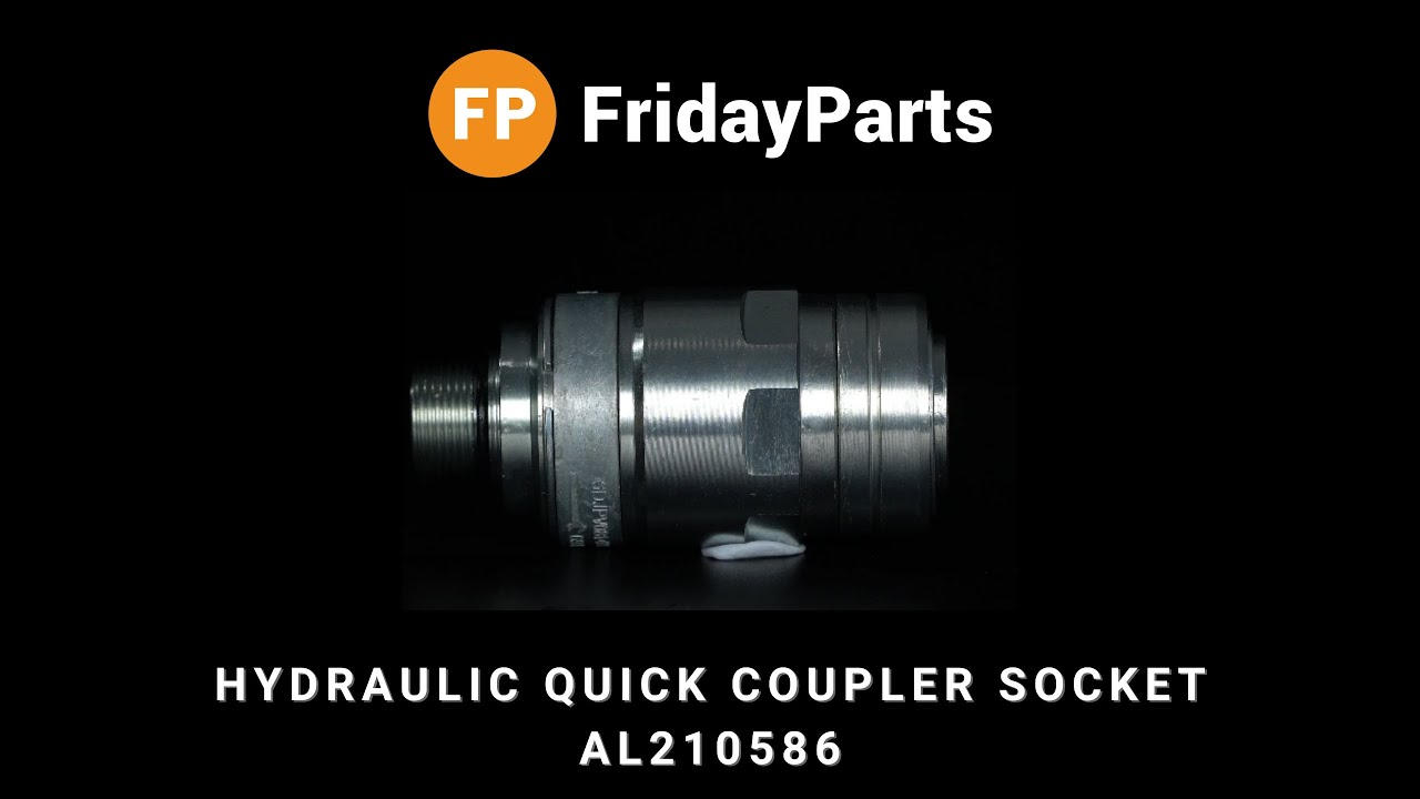 Hydraulic Quick Coupler Socket AL210586 for John Deere Tractor 6100