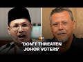 Let Johoreans vote without being threatened, says state Umno Youth chief