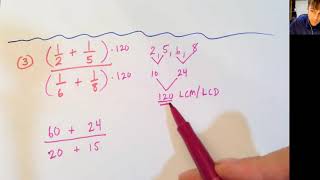5-7 Complex fractions