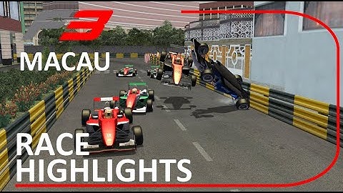 Race Highlights - F3 Macau Grand Prix - rFactor
