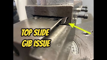 Vevor Mini Lathe MX 400 Part 14 -Top Slide Gib Issue and Support Review
