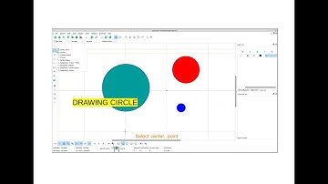 How to draw circles using radius and how to draw circles with 2 points