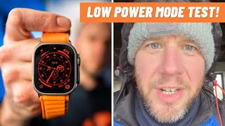 60 hours of battery life?! Apple Watch Ultra battery test!