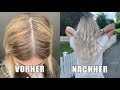 NEUE HAARE OHNE GELBSTICH MIT TAPE EXTENSIONS! Kim Wood