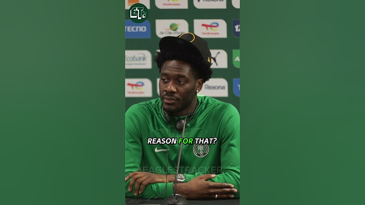 Watch Ola Aina's Hilarious Interview With CAF Correspondents