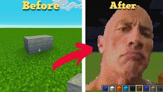 Dwayne 'The Rock' Johnson pixel art in Minecraft | dwayne johnson screenshot 5