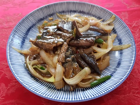 料理影片#230:洋蔥炒鱔魚