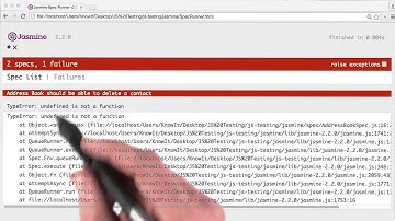 Another Spec - JavaScript Testing