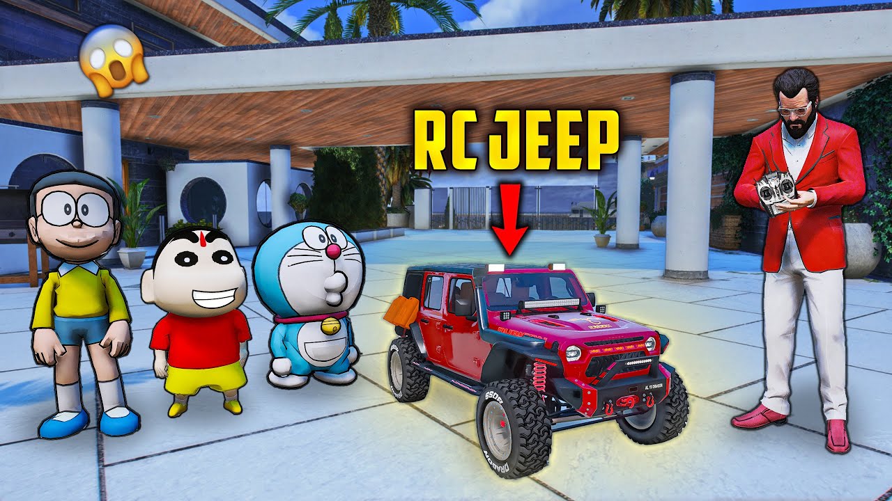 Shinchan 😢 Doraemon😂 Got New RC CAR 🚗In GTA5 Full Fun gta5 rampageboy