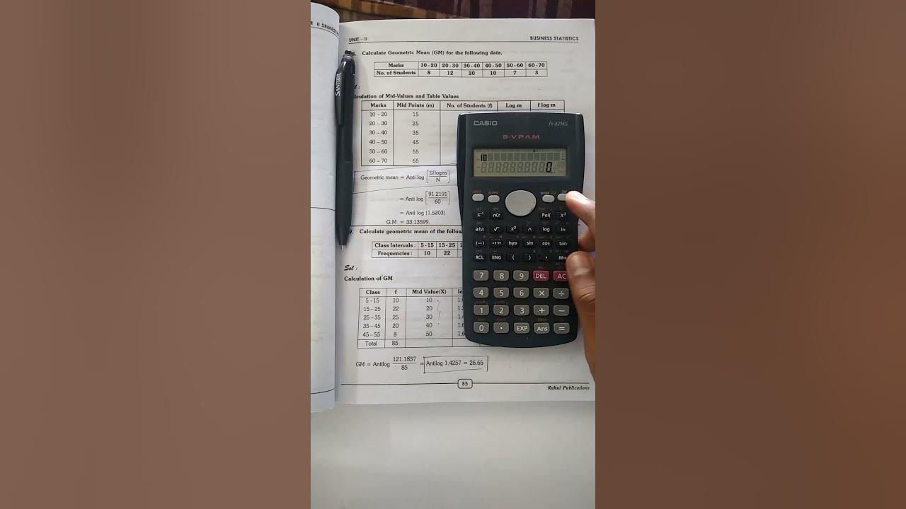 how to find antilog in scientific calculator YouTube