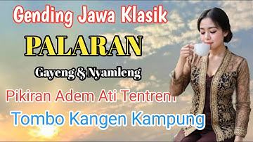 Uyon Uyon Klasik Paling Nyamleng Gending Jawa 1 Jam Nonstop Penghantar Tidur Siang Dan Malam