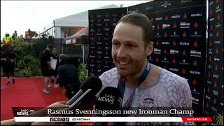 Rasmus Svenningsson wins the Ironman Africa title