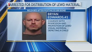 Abilene man arrested for distributing lewd material of a minor