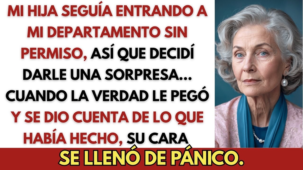 Mi Hija Seguía Entrando A Mi Departamento Sin Permiso, Así Que Decidí Darle Una Sorpresa…