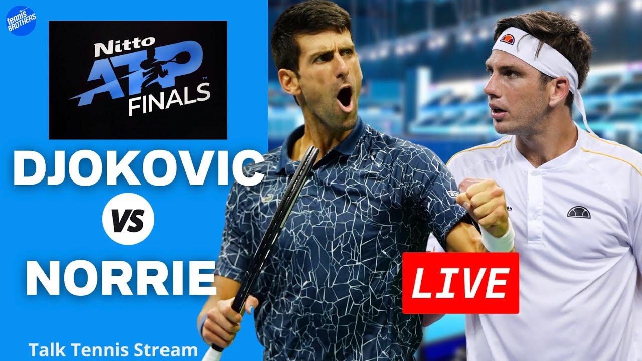 Djokovic vs Norrie - ATP Tennis Finals 2021  LIVE Tennis Play-by-Play Stream