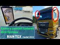 MAN bez lusterek, MAN TGX z kamerami system OptiView. New TGX model 2022 with camera digital mirrors