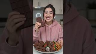 Chocolate 🍫 Mukbang ✨#asmr