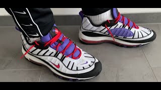 NIKE AIR MAX 98 UNBOXING ON FEET YouTube