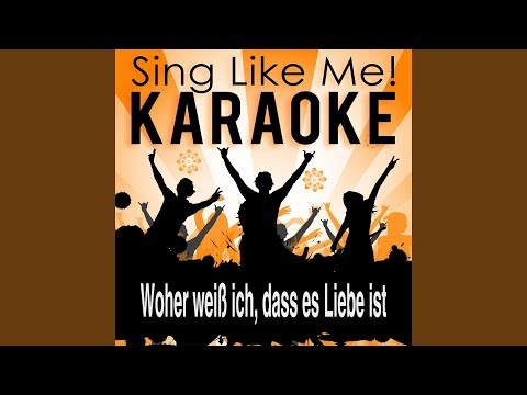 Woher weiß ich, dass es Liebe ist (Karaoke Version with Guide Melody) (Originally Performed By...