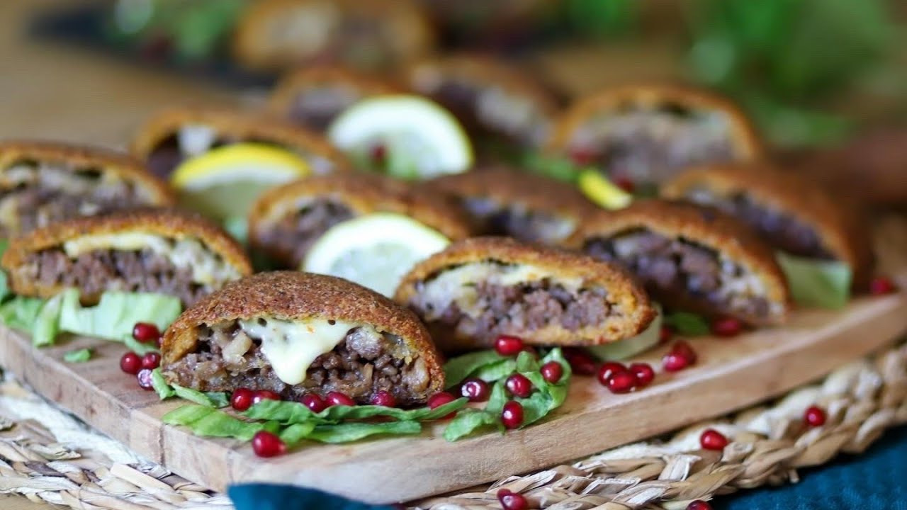 كبة مقلية مع الجبنة ... طريقة ولا أسهل وطعم ولا أروع .. Fried Kibbeh - Crispy Cheesy Kubba