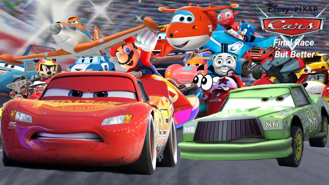 Cars Final Race But Better | Full Race 