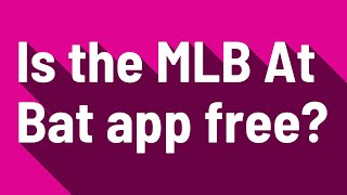 Is the MLB At Bat app free? screenshot 5