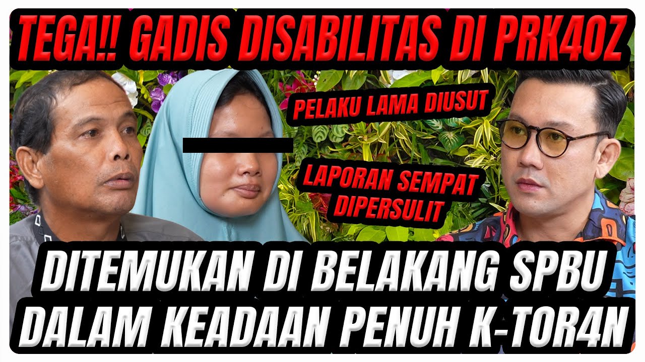 BiSAKAH ARINI DAPAT KEADILAN,,?!DISABILITAS INI DIPRK4*5 & DIBUANG DGN KEADAAN PENUH K*TORAN‼️