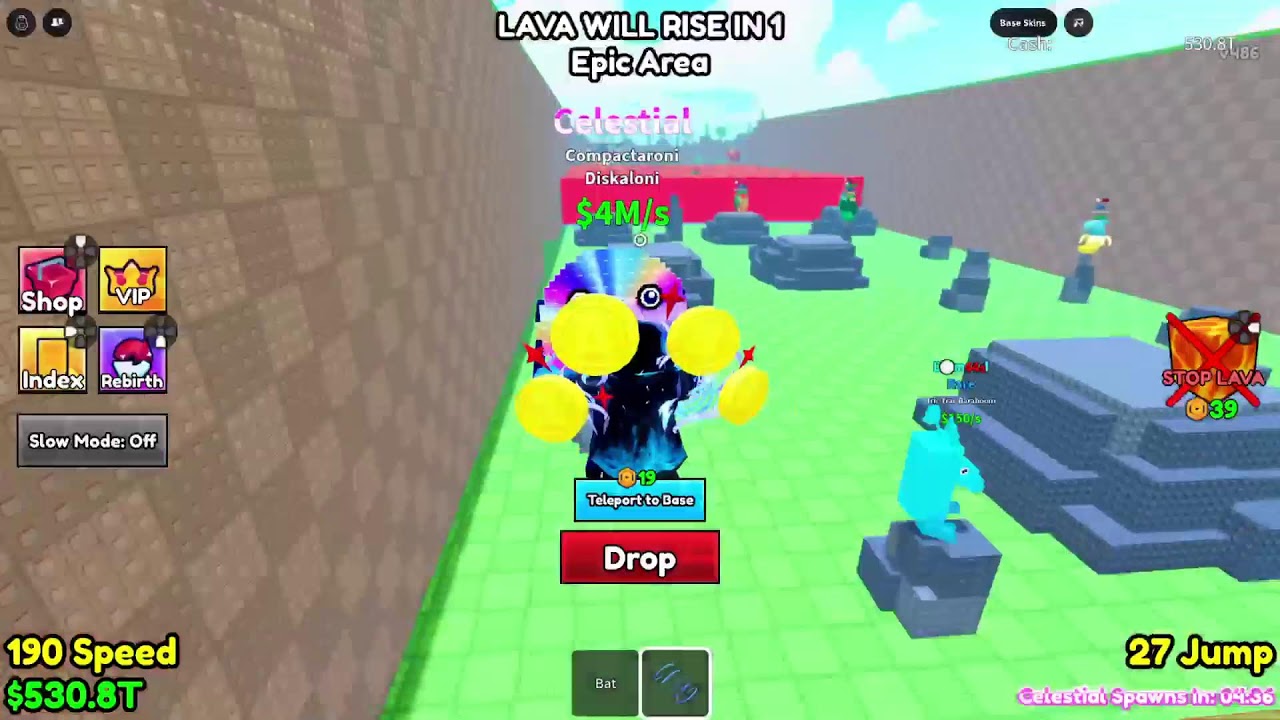 Escape lava for brainrot