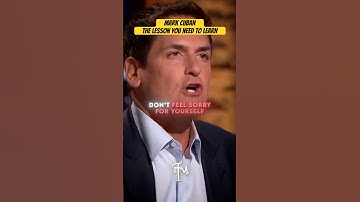 Mark Cuban Gives TOUGH Life Lesson On Shark Tank