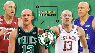 BREAKING: Boston Celtics Draft Arkansas' Jordan Walsh | Reacting to Jordan Walsh College Highlights