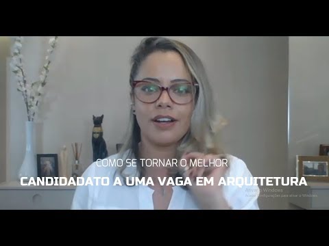 Vídeo: Como Se Candidatar A Um Arquiteto