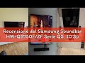 Recensione del Samsung Soundbar HW-QS750F/ZF Serie QS, 10 Speaker, Wireless, Convertible, Dolby 5.1c