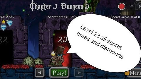 Magic rampage level 23 || chapter 3 dungeon 3 all secret areas and diamonds