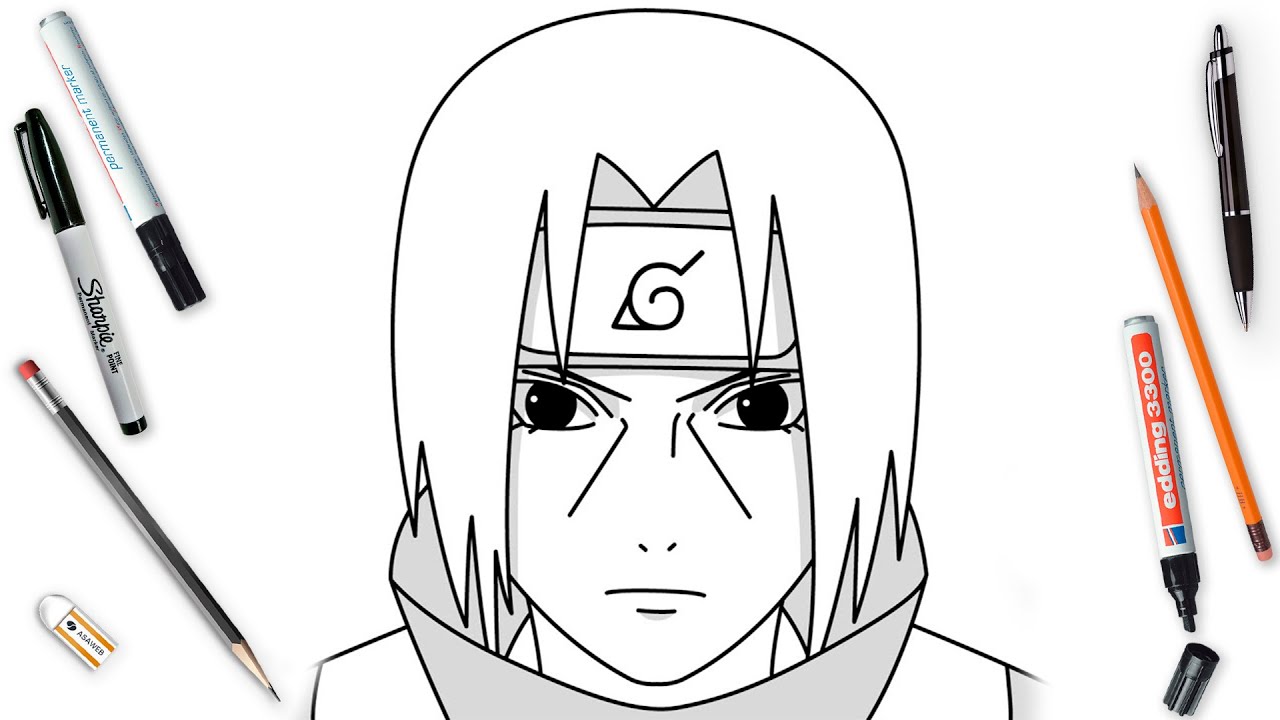 How to Draw Itachi from Naruto « Drawing & Illustration :: WonderHowTo