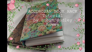 Accordion Book Hack | TUTORIAL craft along #accordionbook