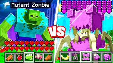 Playing as MUTANT CREATURES in Minecraft