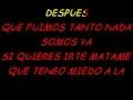 ANTHONY RIOS - NADA SOMOS YA (SI QUIERES IRTE MATAME) KARAOKE DEMO