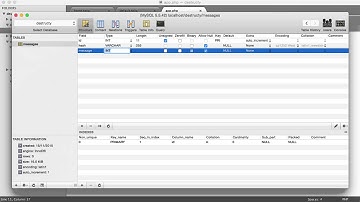 Build a self-destructing message app: Database table (8/13)