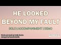 He looked beyond my fault  solo  piano