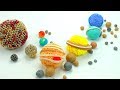 Diy how to make solar system planets  its moons how many moons in universe