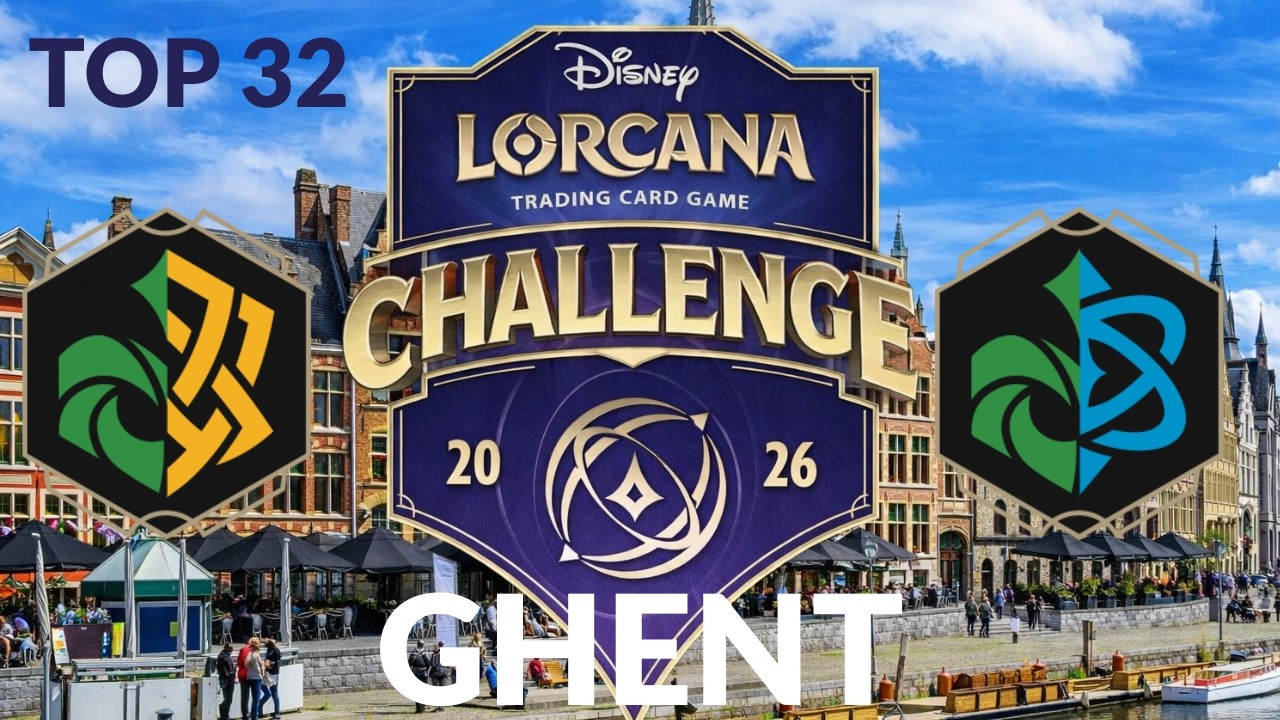 TOP 32 | EMERALD AMBER VS. EMERALD SAPPHIRE | DISNEY LORCANA GHENT 2026