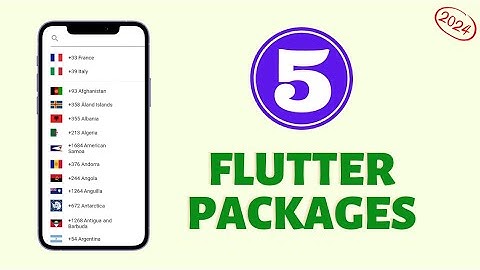 5 Must Know Flutter Packages in 2024 🔥