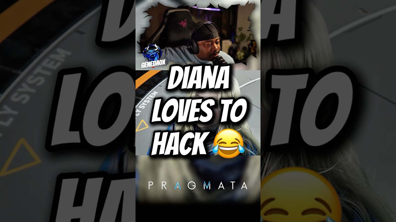 Diana Loves To Hack Computers in PRAGMATA #pragmata