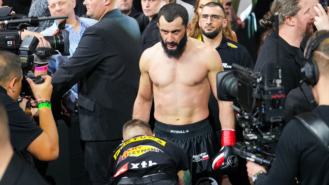MAMED KHALIDOV | WEJŚCIE DO KLATKI NA KSW EPIC NA WALKĘ Z TOMASZEM