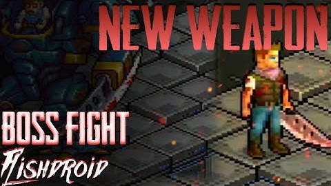 BOSS FIGHT (ZOMBIE ROBOT) - New weapon - Fury Survivor Pixel z #2