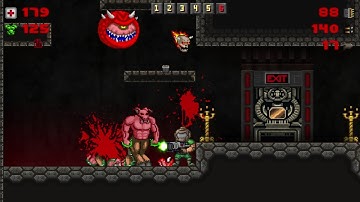 Mini DOOM - platformer game